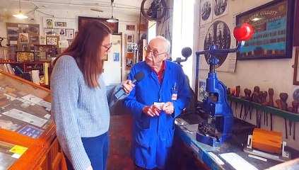 Making A Pen Nib At The Pen Museum!