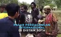 Pasar Perdagangan Internasional di Distrik Sota, jadi Destinasi wrga Papua New Guinea