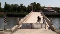 Restorasyonu tamamlanan Tunca Köprüsü 5 Eylül'de trafiğe açılıyor