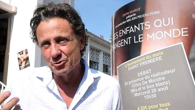 Gilles de Maistre présente son nouveau film Demain est à nous