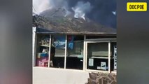 FUERTE ERUPCIÓN DEL VOLCÁN STROMBOLI || 28 DE AGOSTO 2019