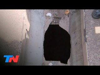 ¡Vivo de milagro! Cayó de la autopista en plena protesta