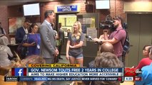 California program to provide 2 years of free tuition to community college students
