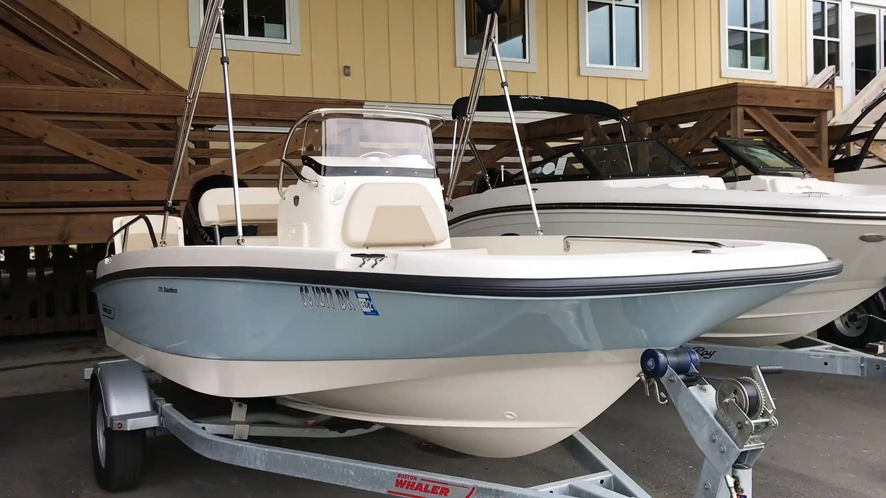 2018 Boston Whaler 170 Dauntless Used Boat For Sale at MarineMax Charleston