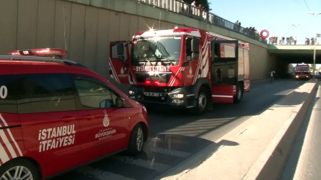 Eyüpsultan’da bir araç alev topuna döndü