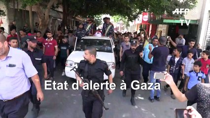 Etat d'alerte à Gaza au lendemain de la mort de trois policiers du Hamas