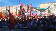 La Asociación de amigas y amigos del Sáhara lanza el cohete que arranca con las fiestas de Berriozar