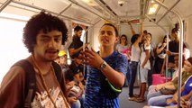 Poetas do Vagão! Metrô do Recife