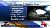 California Highway Patrol Maximum Enforcement Period this Labor Day weekend