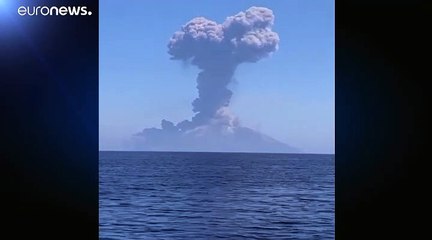 Stromboli entra novamente em atividade