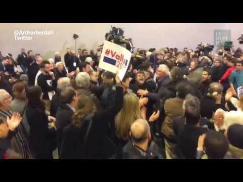 Valls n'a pas eu de répit pour son dernier meeting