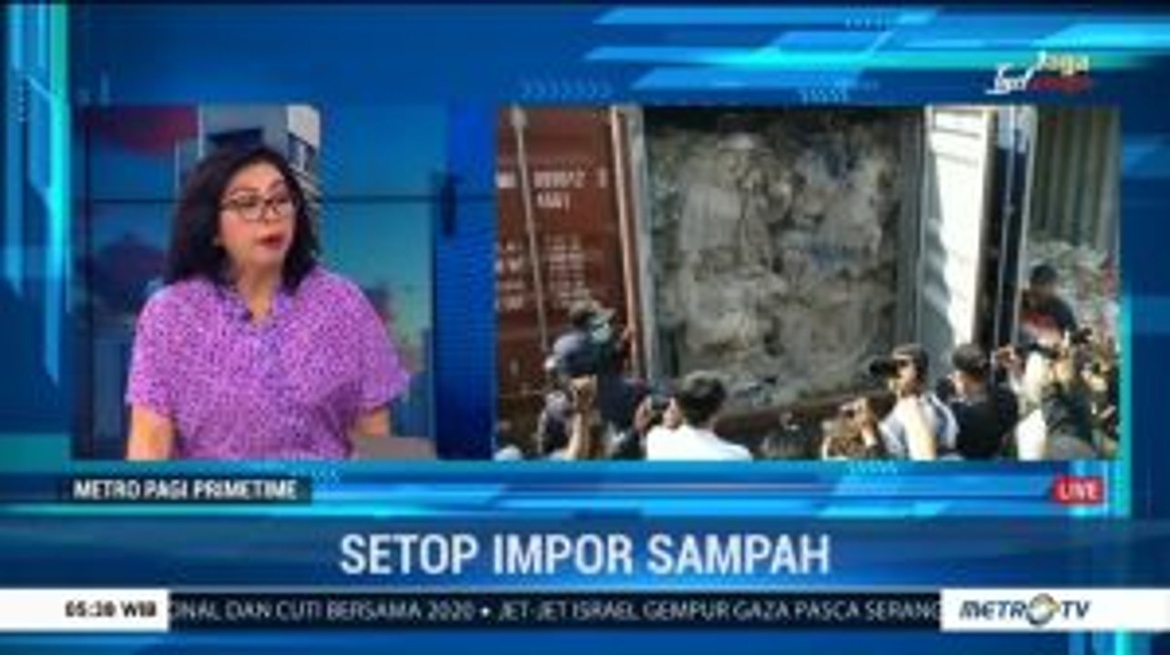 Setop Impor Sampah