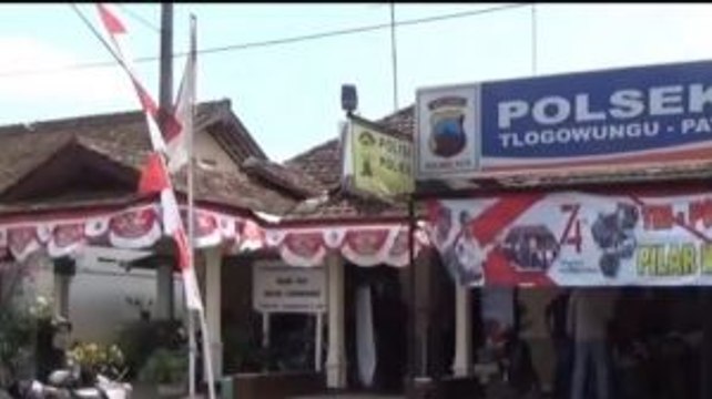 Polsek Tlogowungu Diserang Pria Bersenjata Tajam, Satu Polisi Terluka