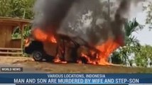 Man and Son Murdered by Wife and Stepson