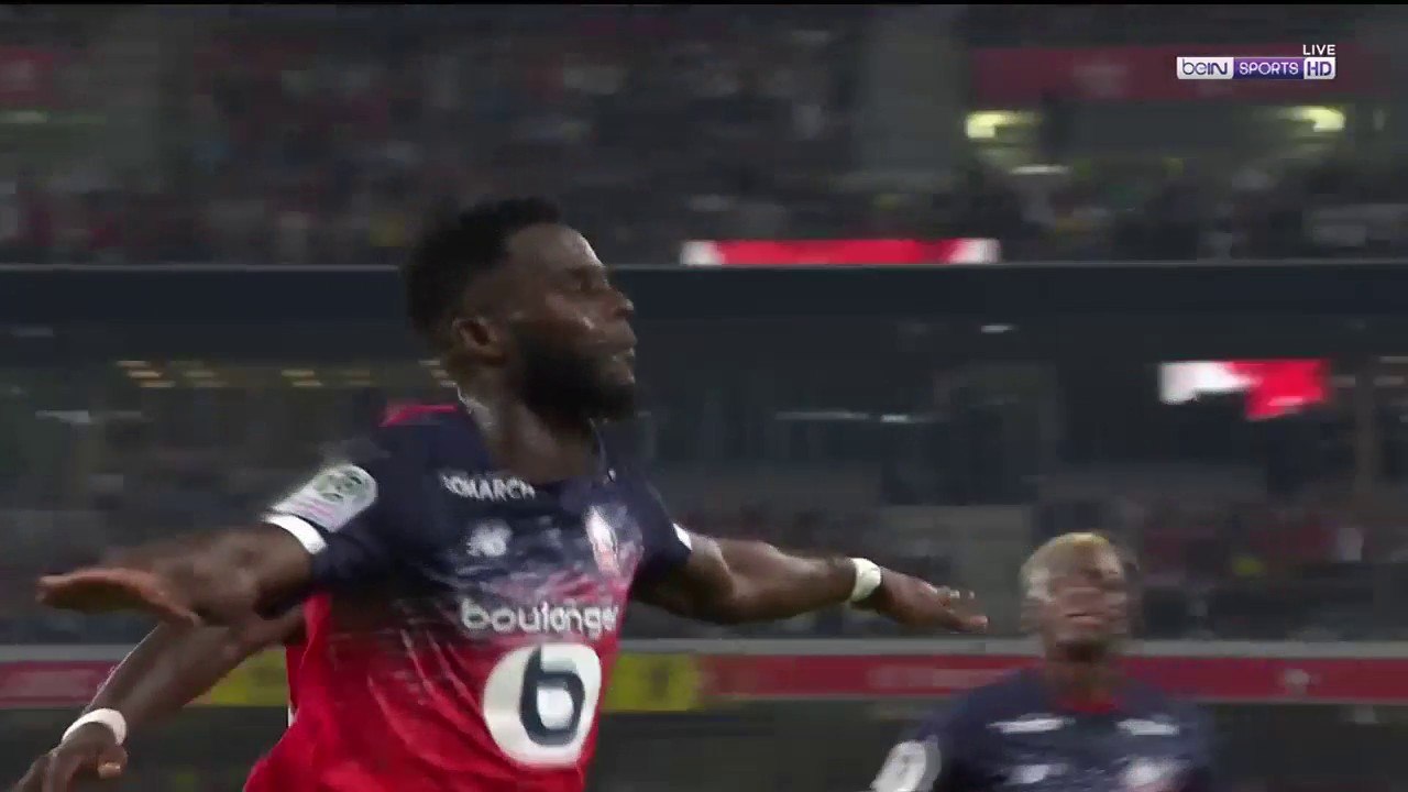 Lille 2-0 Saint-Etienne: GOAL - Bamba (pen)