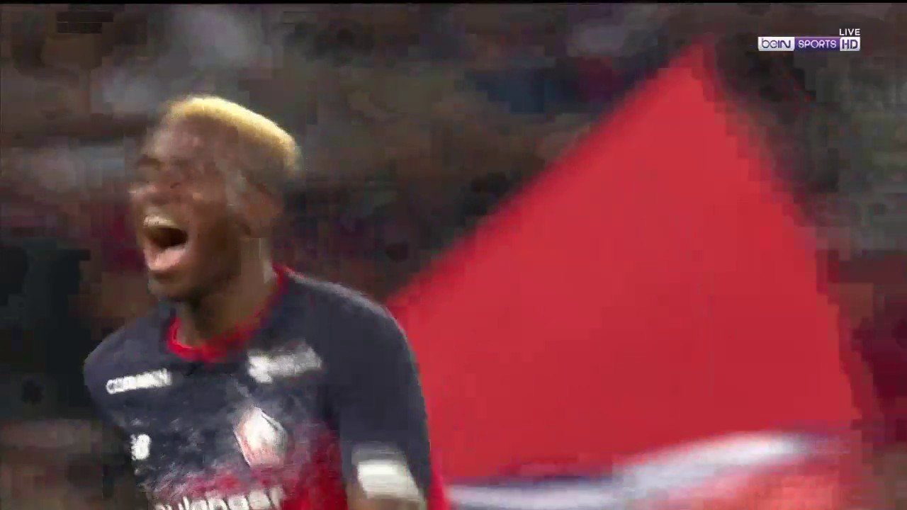 Lille 3-0 Saint-Etienne: GOAL - Victor Osimhen