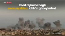 İdlib'de savaş uçaklarıyla sivil katliam: 13 ölü