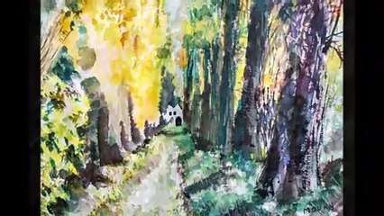 MOUKY - Artiste Peintre : Aquarelles & Lavis