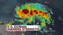 Tropical Storm Dorian forecast to become hurricane later this week, heatwaves continue West and South