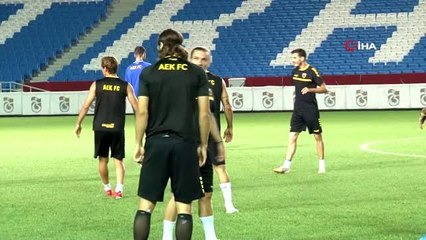 AEK hazırlıklarını tamamladı