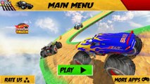 Monster Truck Mega Disaster Stunts 3D - 4x4 Truck Games - Android Gameplay Video