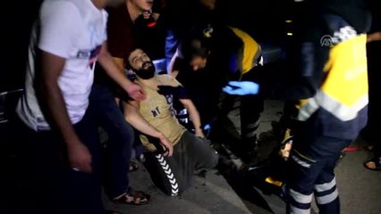 Koyulhisar'da HES kanalı patladı (5)