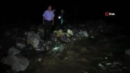 Sivas'ta HES santralindeki su kanalı patladı