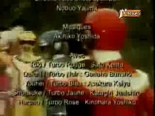 turboranger ending vf par bernard minet