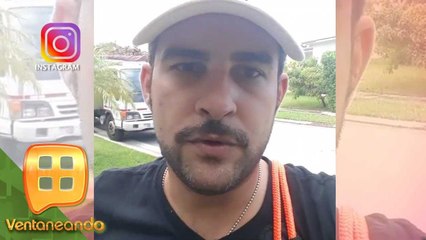¡NO LE ABRIERON! Gerardo Bazúa fue a buscar a su hijo Eros a casa de Paulina Rubio. | Ventaneando