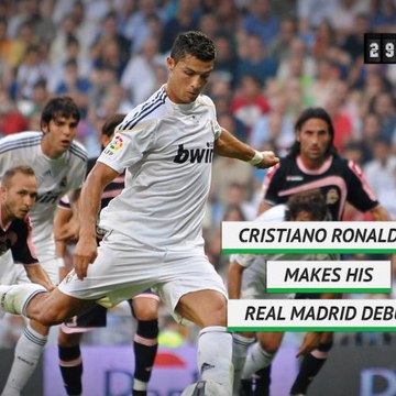 On This Day - Cristiano Ronaldo makes Real Madrid debut
