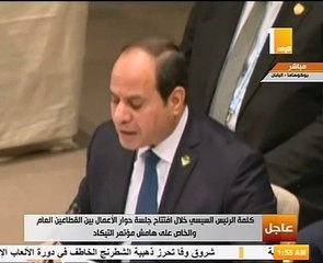 السيسى: إفريقيا إحدى أكثر المناطق جذبا للاستثمارات