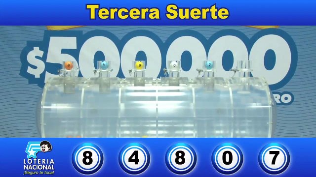 Lotería Nacional Sorteo 6300 (28 Agosto 2019)