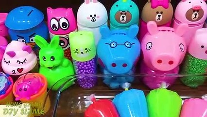 Mixing Random Things into Slime !!! Slimesmoothie Relaxing Satisfying Slime s #18