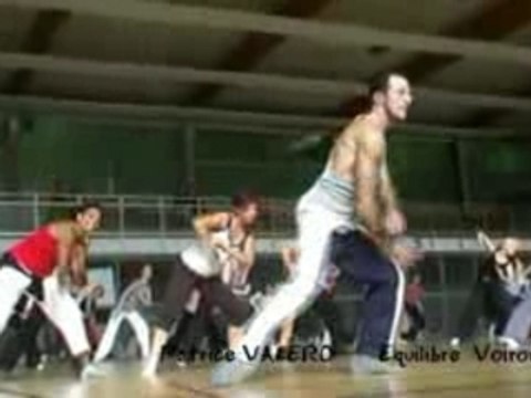 Patrice VALERO pendant le stage de danse de Voiron