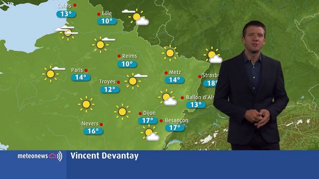 Soleil et quelques averses : la météo de ce vendredi en Lorraine et en Franche-Comté