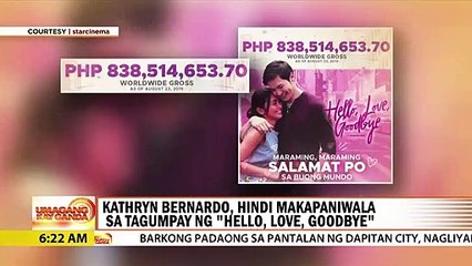 Kathryn Bernardo, labis ang pasasalamat sa mga blessing na natatanggap | UKG