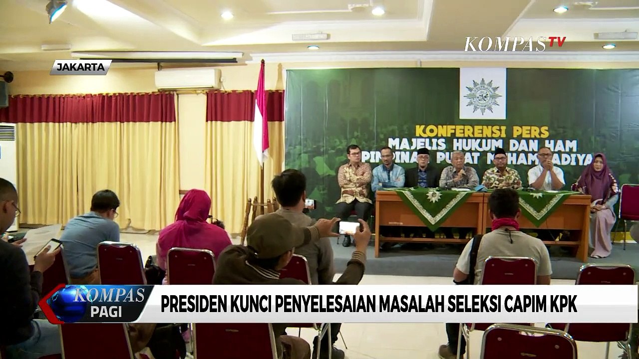 Nilai Ada Upaya Pelemahan KPK, Presiden Kunci Penyelesaian Masalah Seleksi Capim KPK