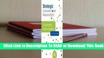 Online Strategic Corporate Social Responsibility: Sustainable Value Creation  For Kindle