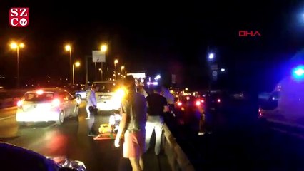 E-5’te zincirleme trafik kazası: Biri ağır 3 yaralı