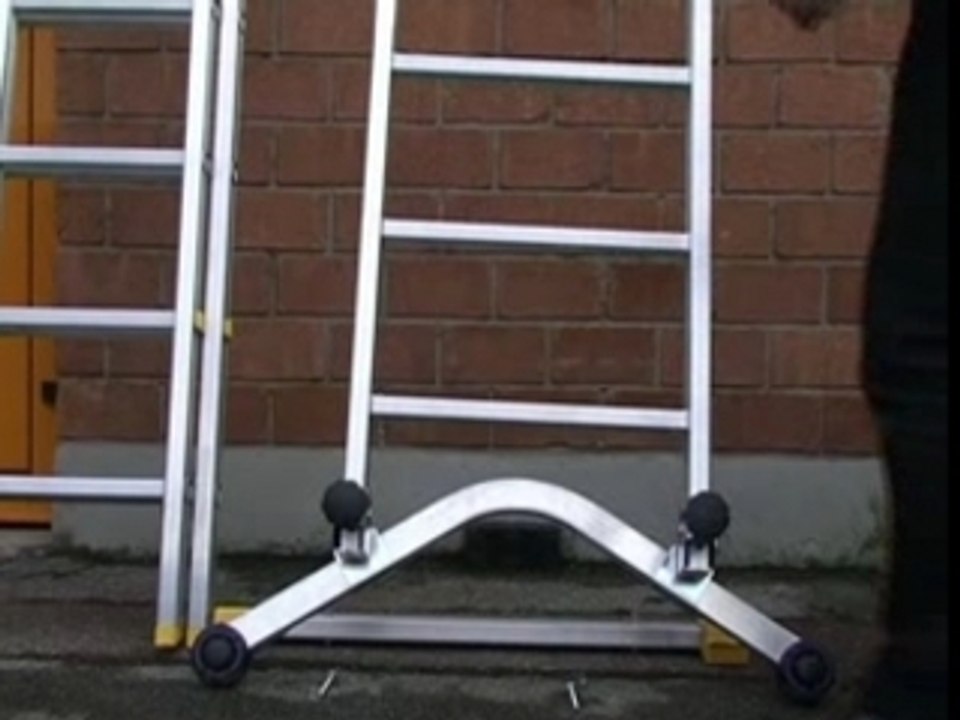 montage du stabilisateur universel sur échelles aluminium