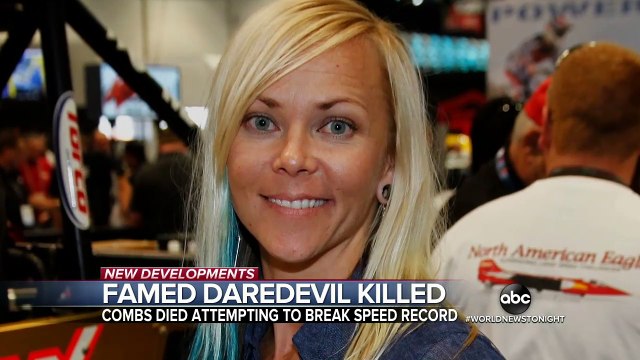 La pilote automobile Jessi Combs, considérée comme la plus rapide du monde , se tue dans un accident en tentant de battre son propre record