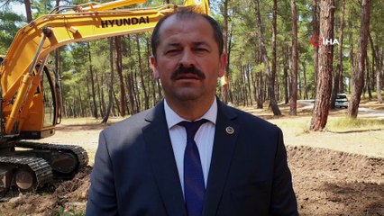 Orhaneli’de eko turizm hamlesi...Orman içine kır evi, restoran ve bungalov evler inşa edilecek