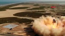 Spacex'in yeni roketi starhopper, 150 metre yüksekliğe çıktı