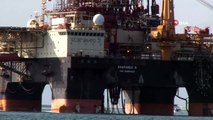 Dev petrol arama platformu 'Scarabeo 9' İstanbul Boğazı'ndan geçiyor