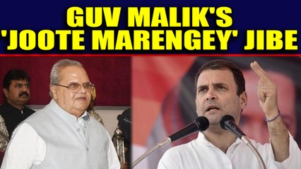 Electorate will beat them with shoes: J&K Governor on Article 370 supporters