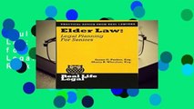 Full E-book  Elder Law: Legal Planning for Seniors (Real Life Legal)  Best Sellers Rank : #3