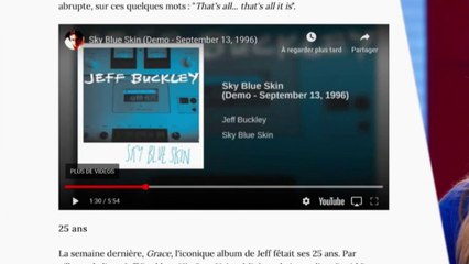 Jeff Buckley : un titre inédit dévoilé !