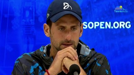 US Open 2019 - Novak Djokovic : "I did not know if I would be able to finish the match"
