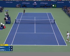 US Open - Federer perd un set puis déroule contre Dzumhur