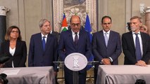 Roma - Quirinale -Le Consultazioni del Presidente Mattarella (28.08.19)